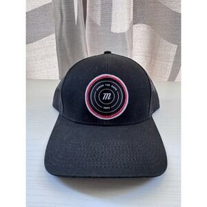 Marucci Honor The Game Hat Adjustable Snapback Black Euc
